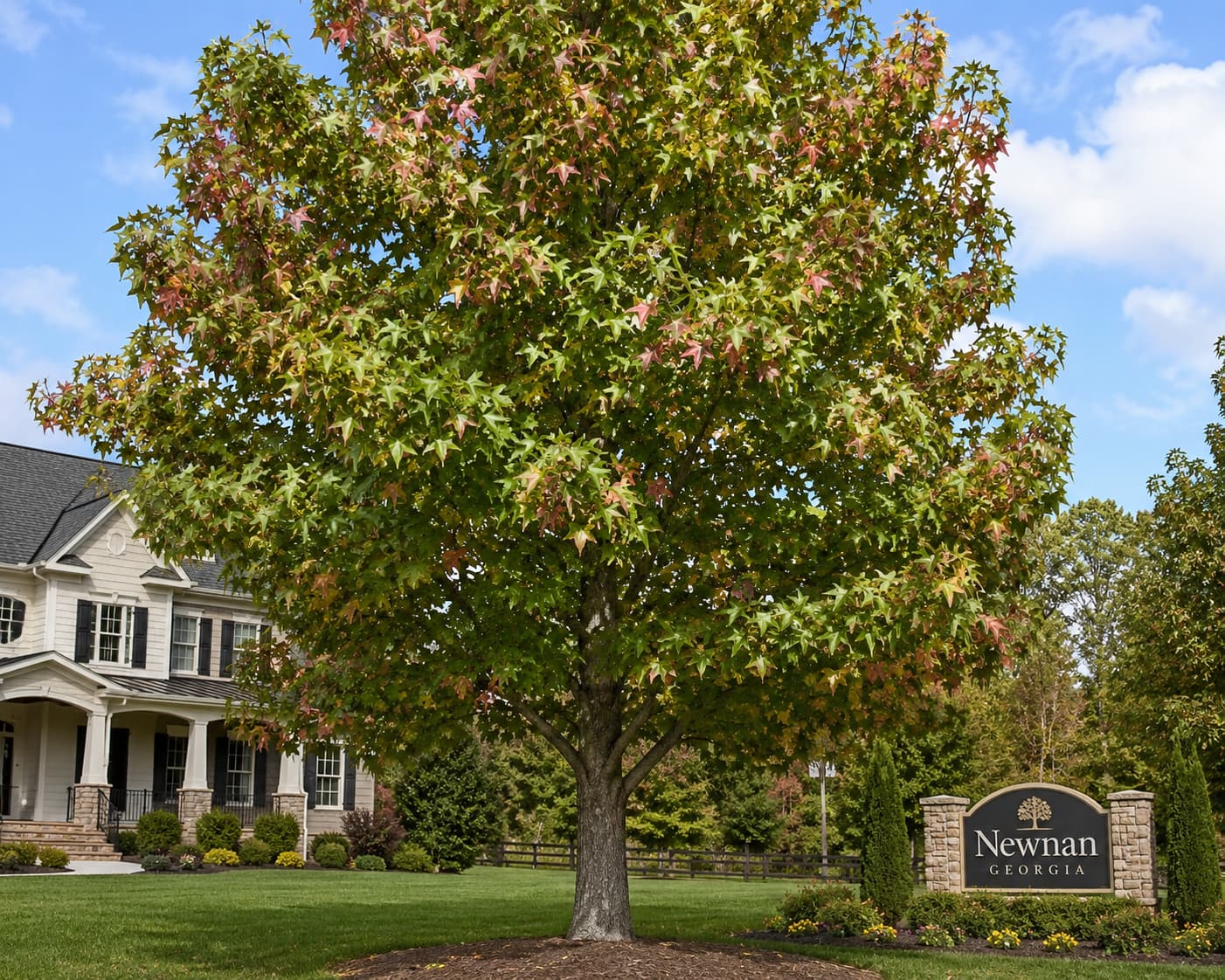 The Big 3 Trees of Newnan: Sweetgum, Tulip Poplar, and Persimmon